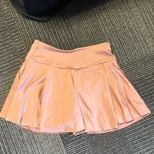 Brown Skater Skirt